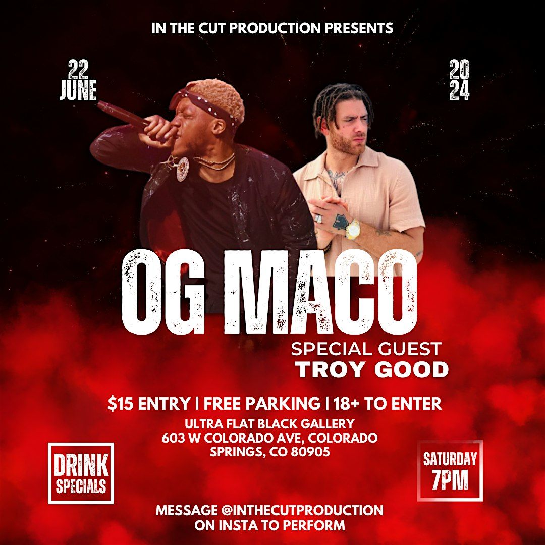 OG Maco & Troy Good Live in Colorado Springs