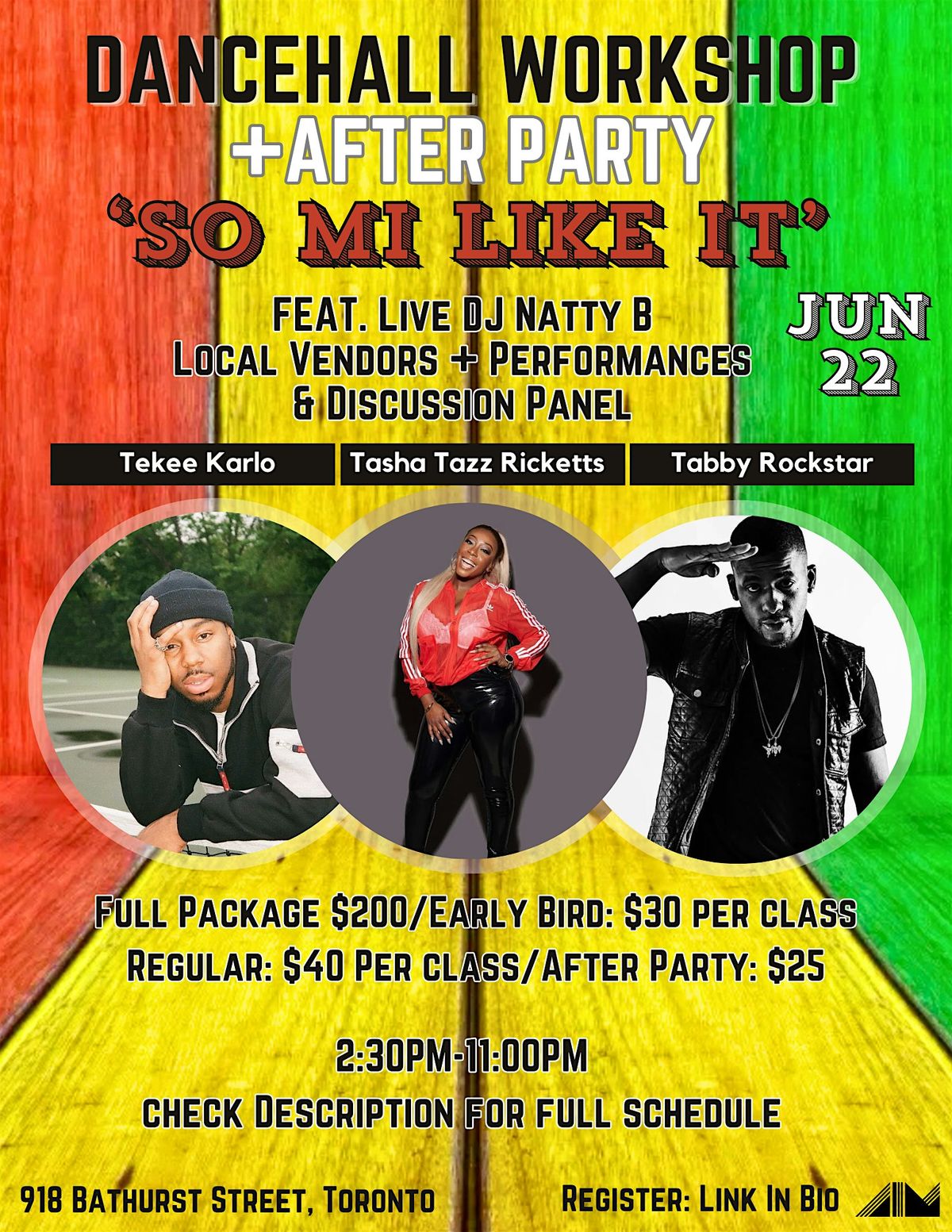 Dancehall Workshop and After Party