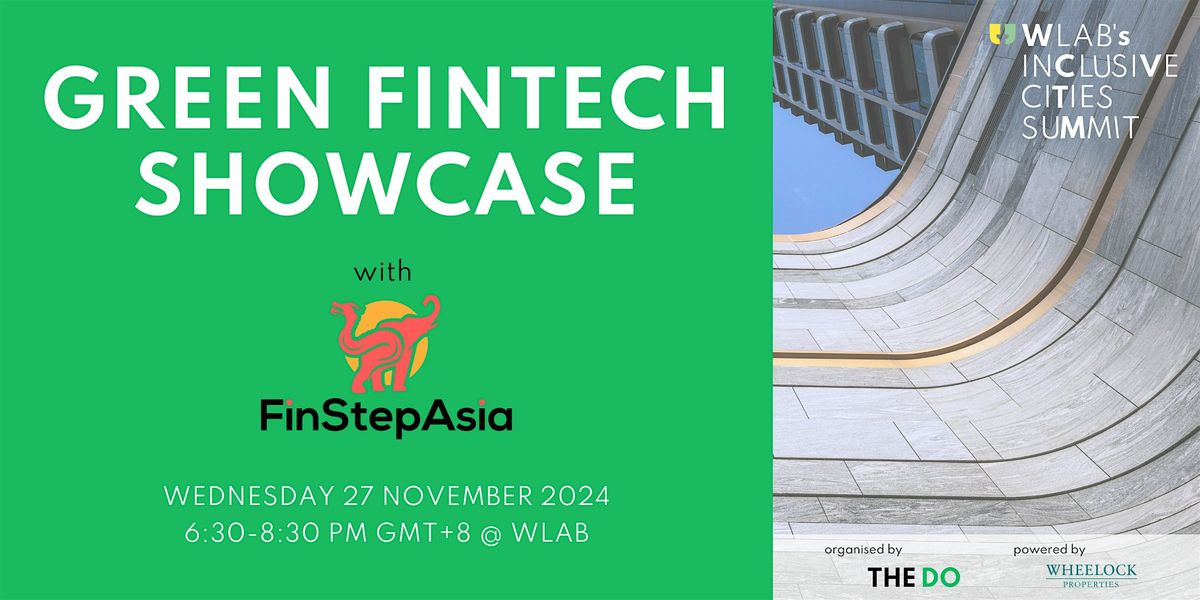 Green FinTech Showcase