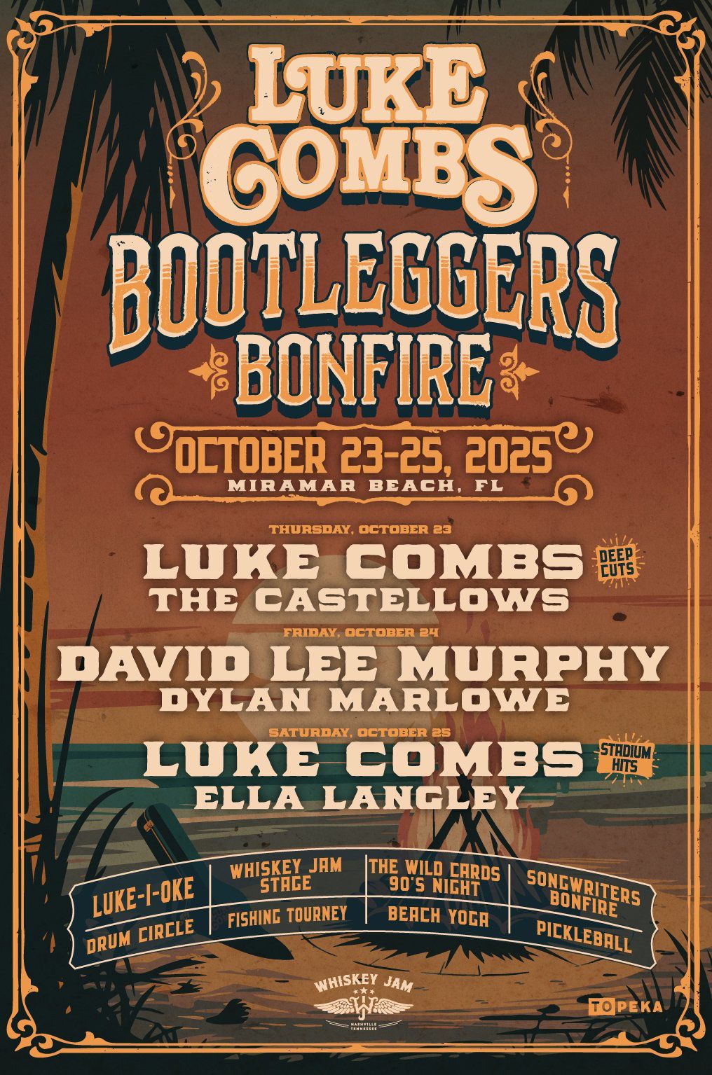 Luke Combs at Allegiant Stadium
