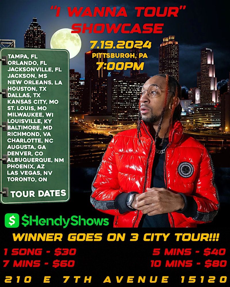 "I Wanna Tour" Showcase (Pittsburgh)
