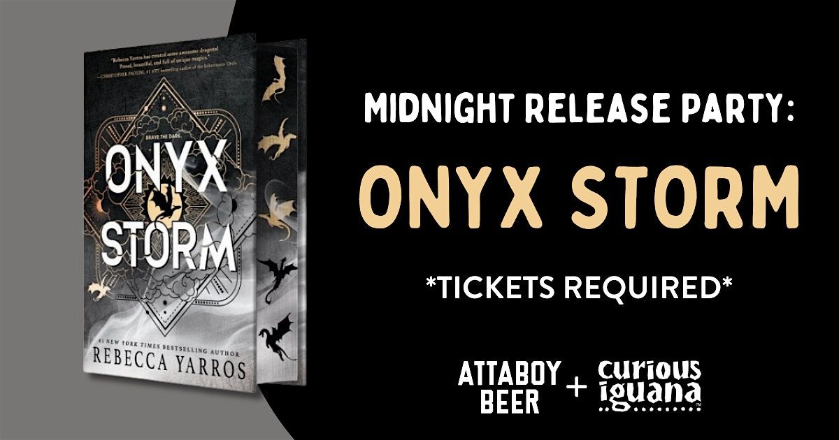 Midnight Release Party: Onyx Storm