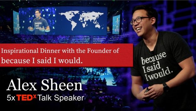 Inspirational Evening with Alex Sheen: Dinner in El Paso (Waitlist Only)