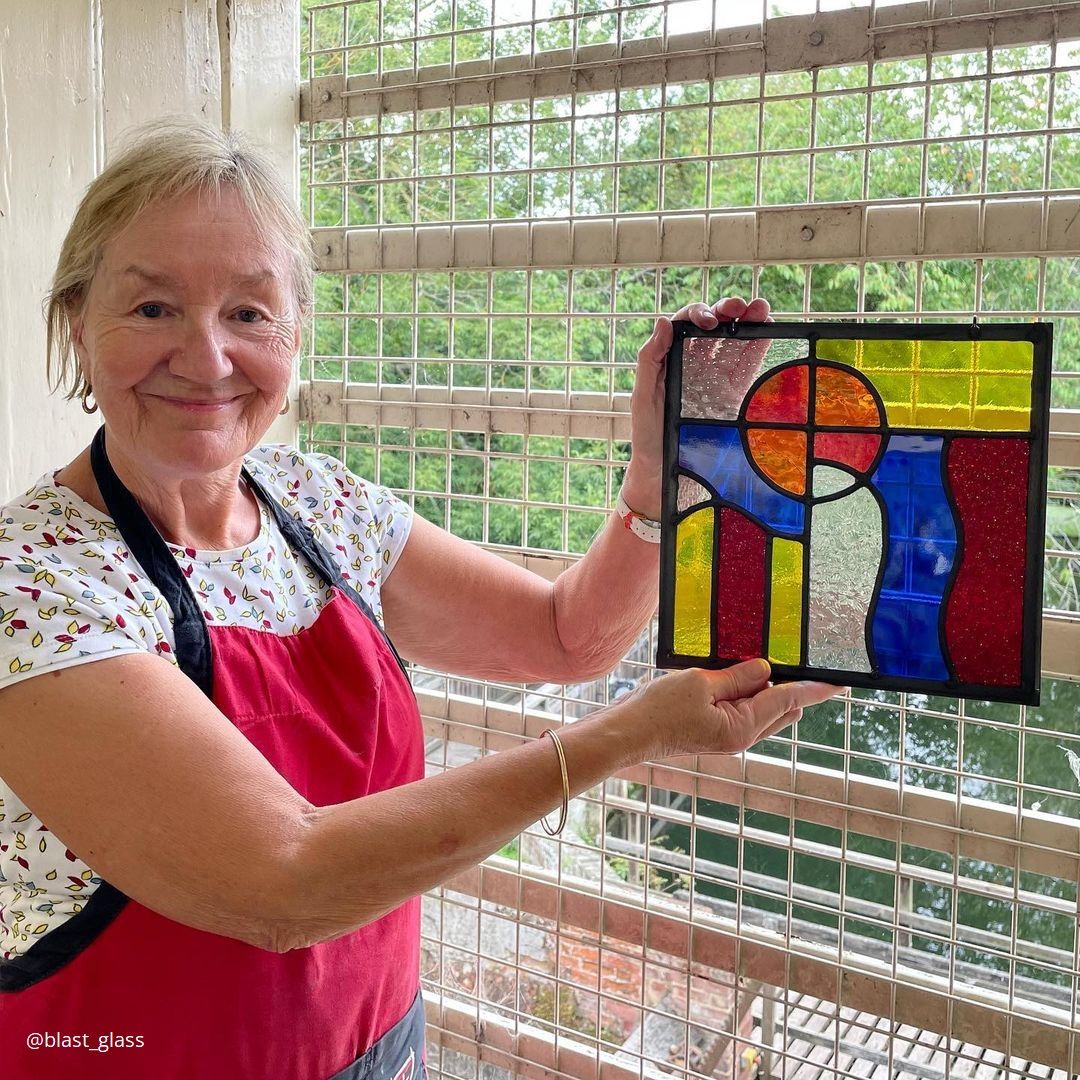 Make a Stained Glass Panel in a Day