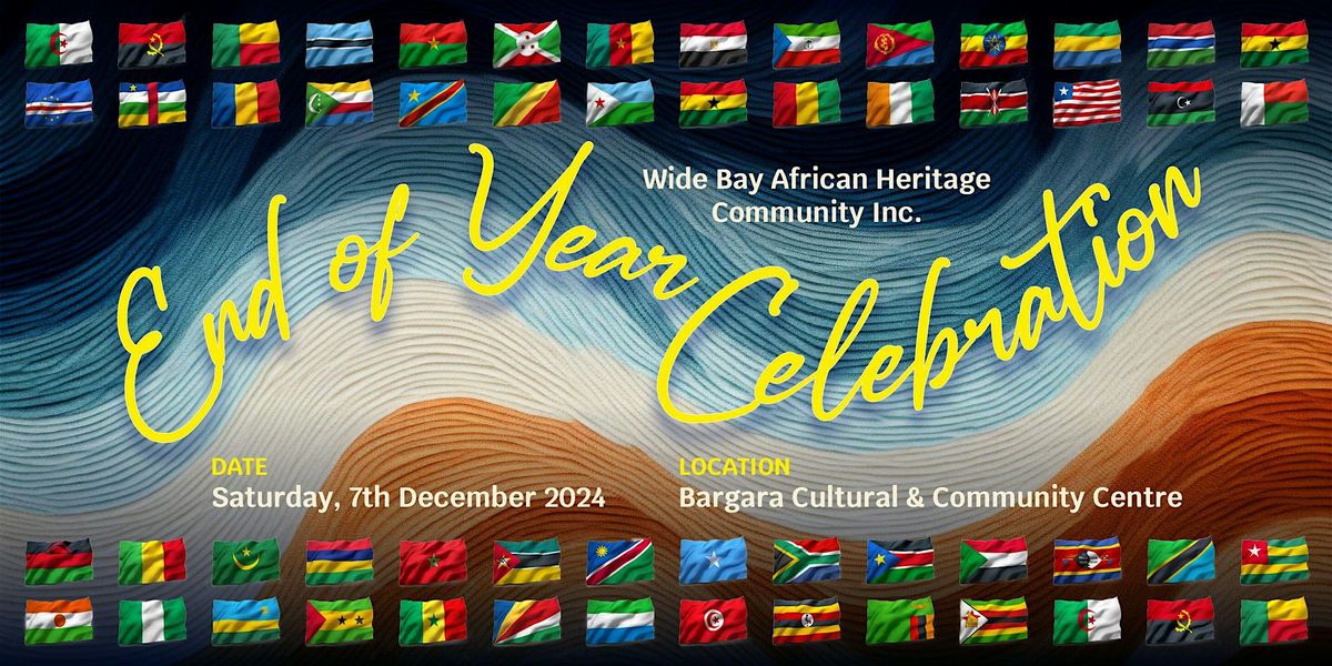 Wide Bay African Heritage Community End of Year Celebration