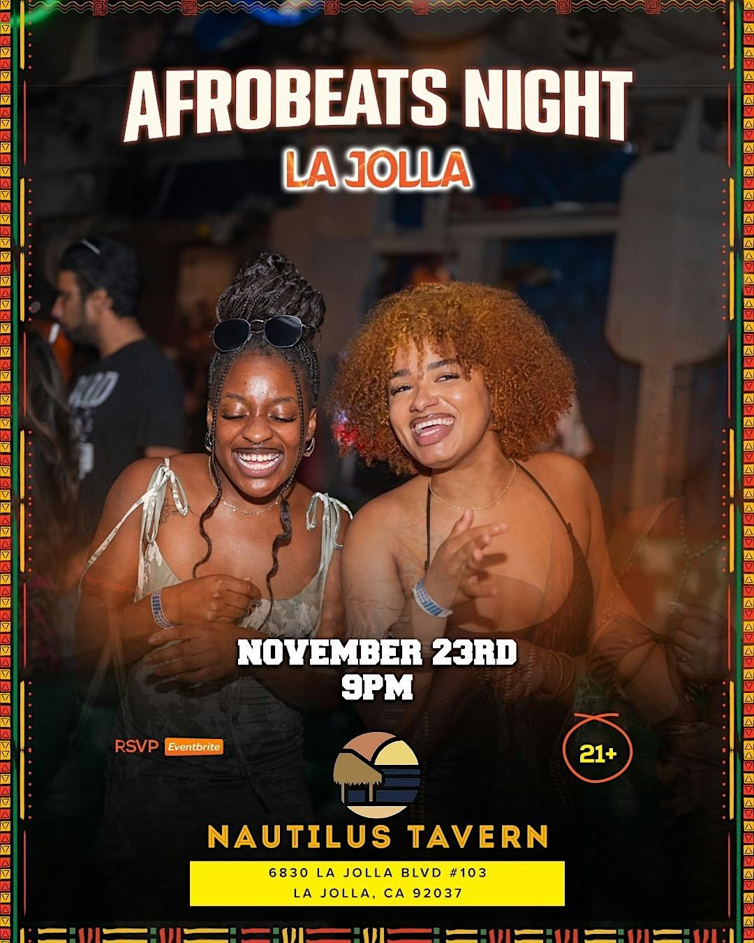 AFROBEATS NIGHT LA JOLLA