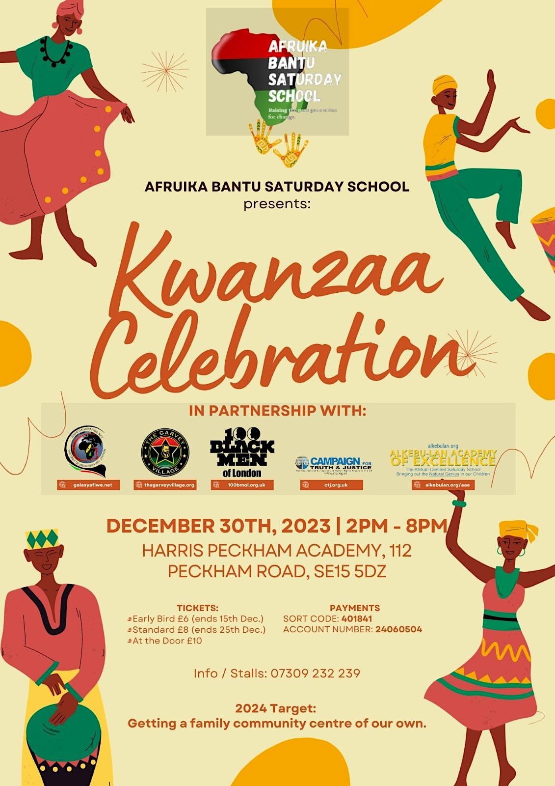 Grand Celebration - KWANZAA -  NIA (Purpose)