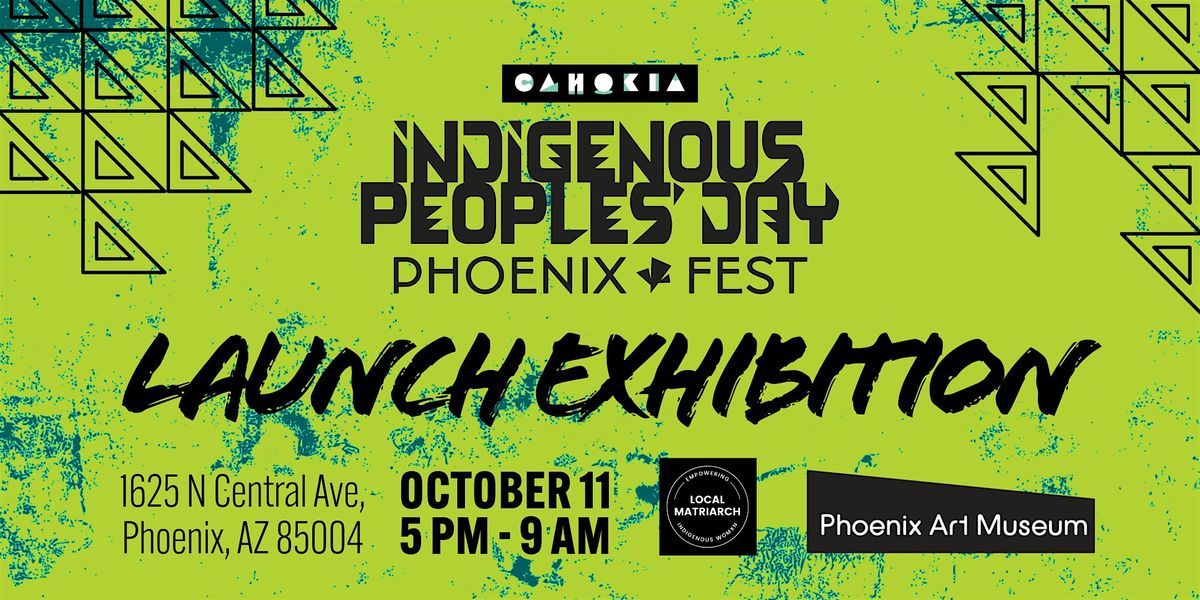 Indigenous Peoples' Day Phoenix Fest 2024 Launch Exhibition