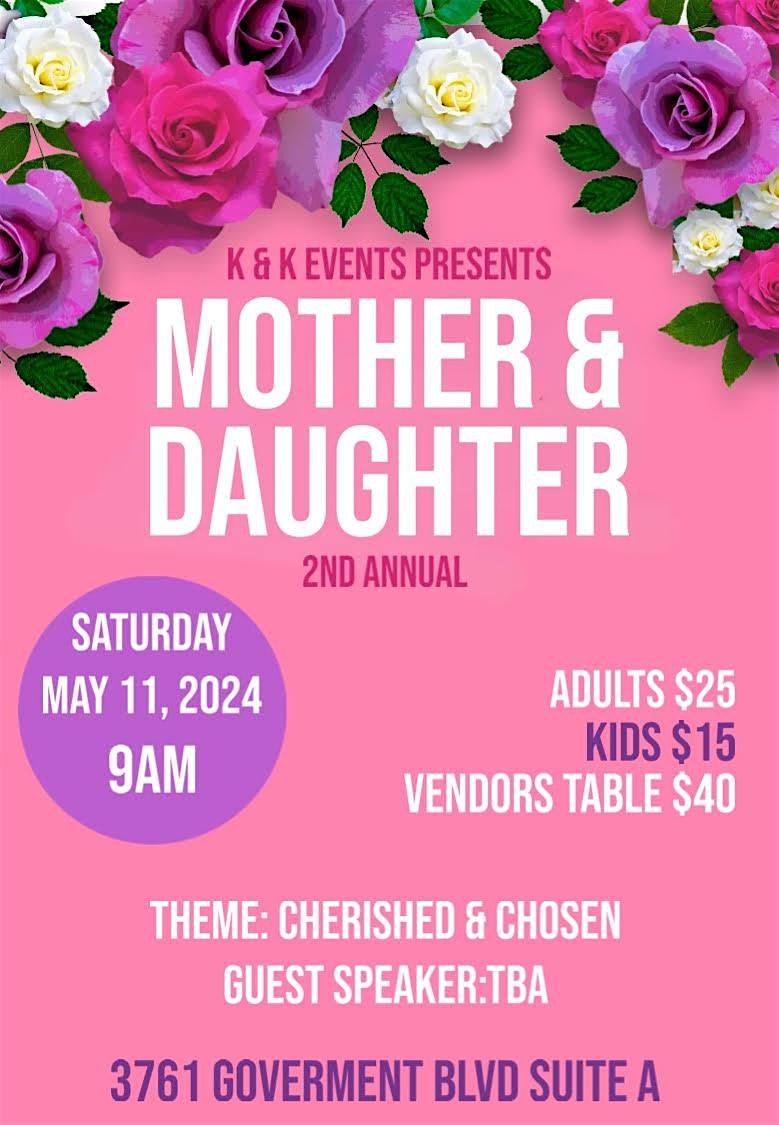 2nd Annual Mother and Daughter Brunch