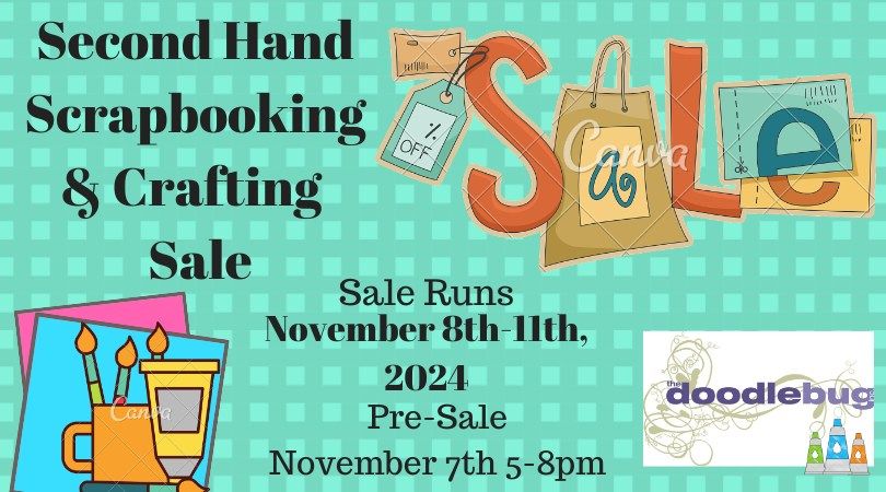 Second Hand Craft Sale - November 2024