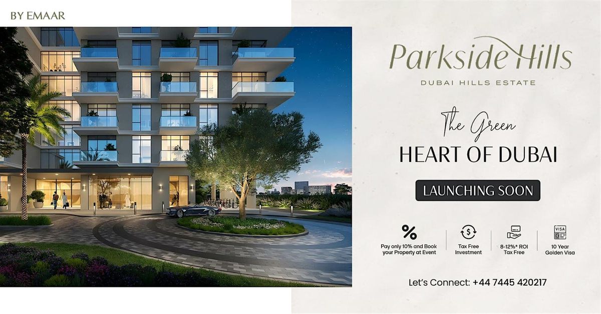 Launching soon! Welcome to Parkside Views - DHE!