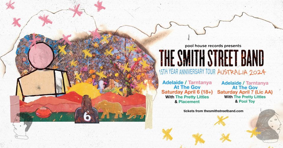 The Smith Street Band & The Pretty Littles at The Gov, Adelaide (All Ages)