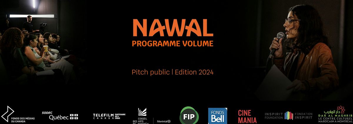 Pitch public | Programme VOLUME pr\u00e9sent\u00e9 par l'Association NAWAL