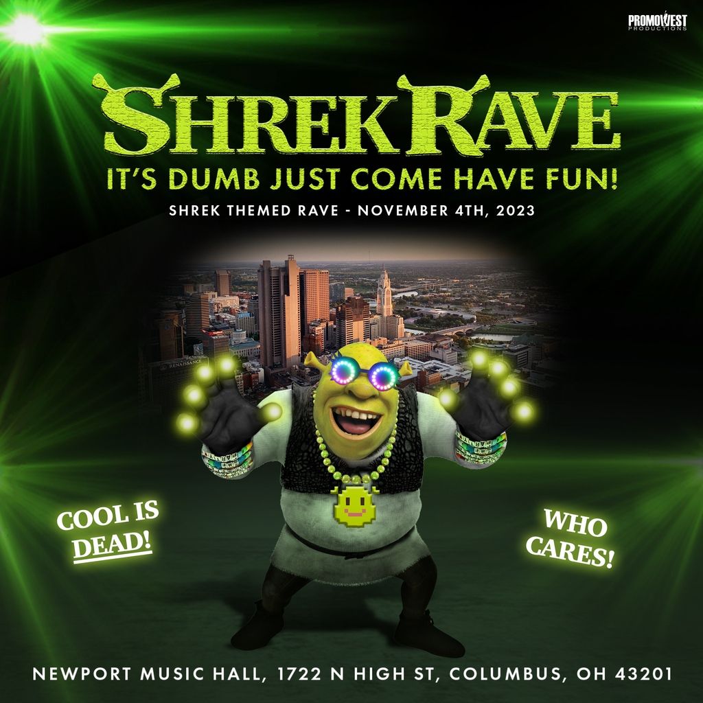 Shrek Rave at Newport Music Hall