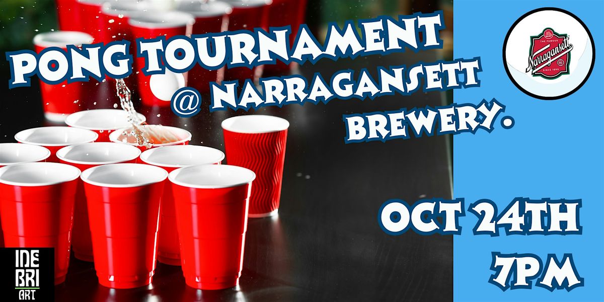 PONG Tournament at Narragansett Brewery.