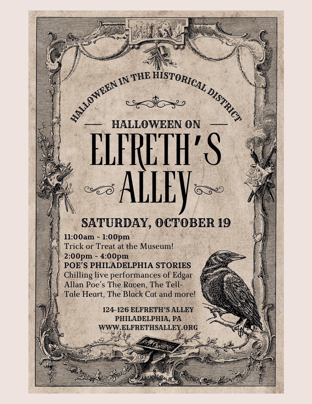 Halloween on Elfreth's Alley