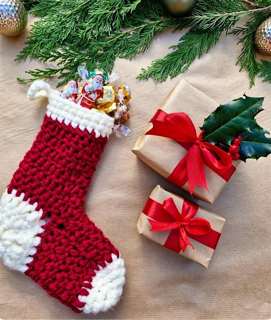 Crochet Christmas Stockings - Edinburgh