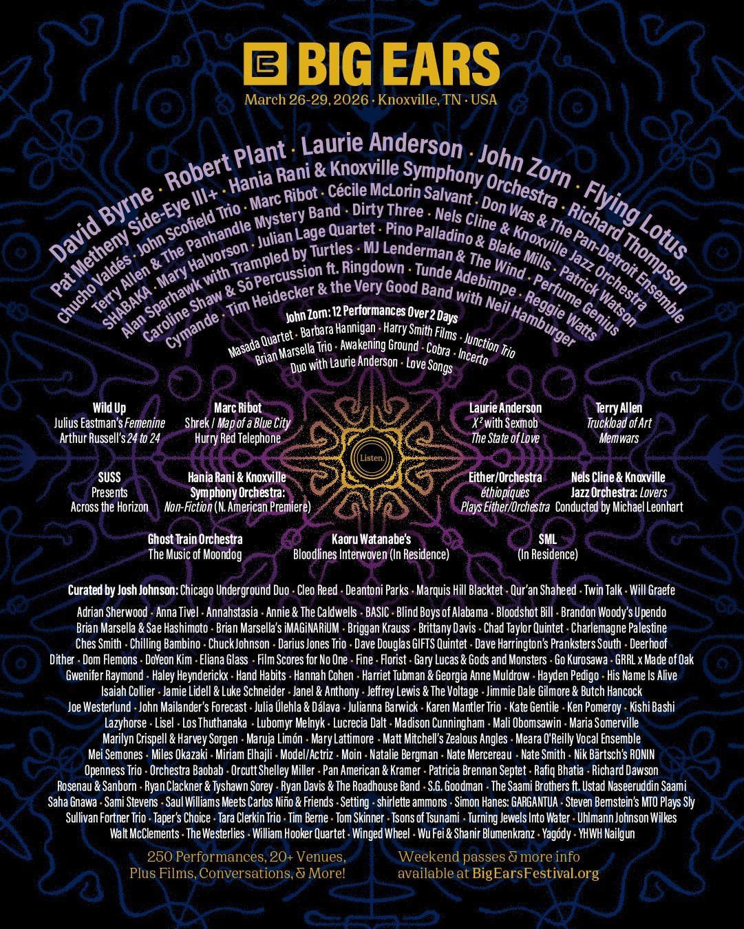 2026 Big Ears Festival - Friday at Tennessee Theatre