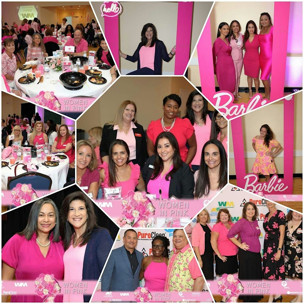 Women in Pink Luncheon