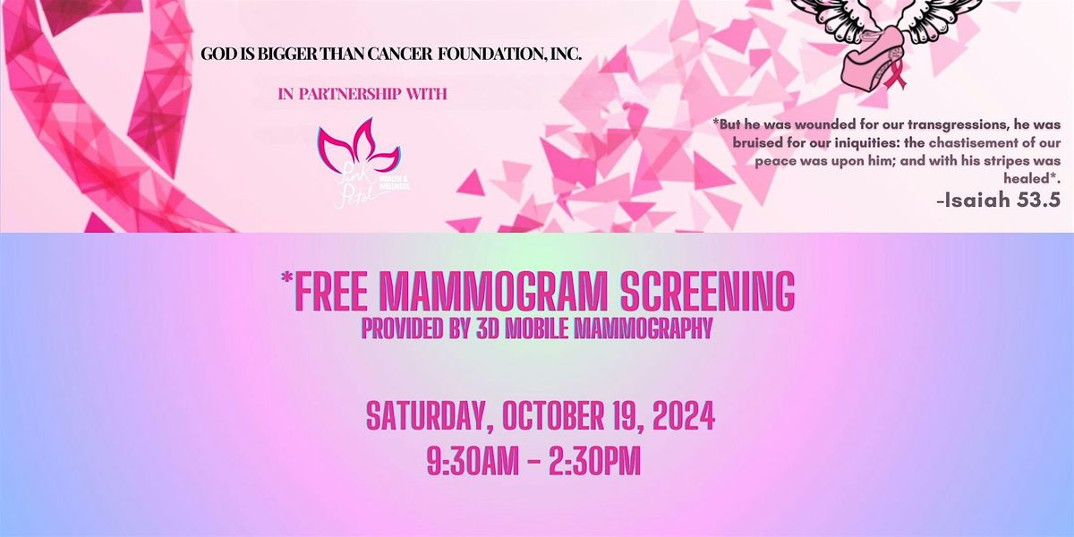 *Free Mammogram Screening