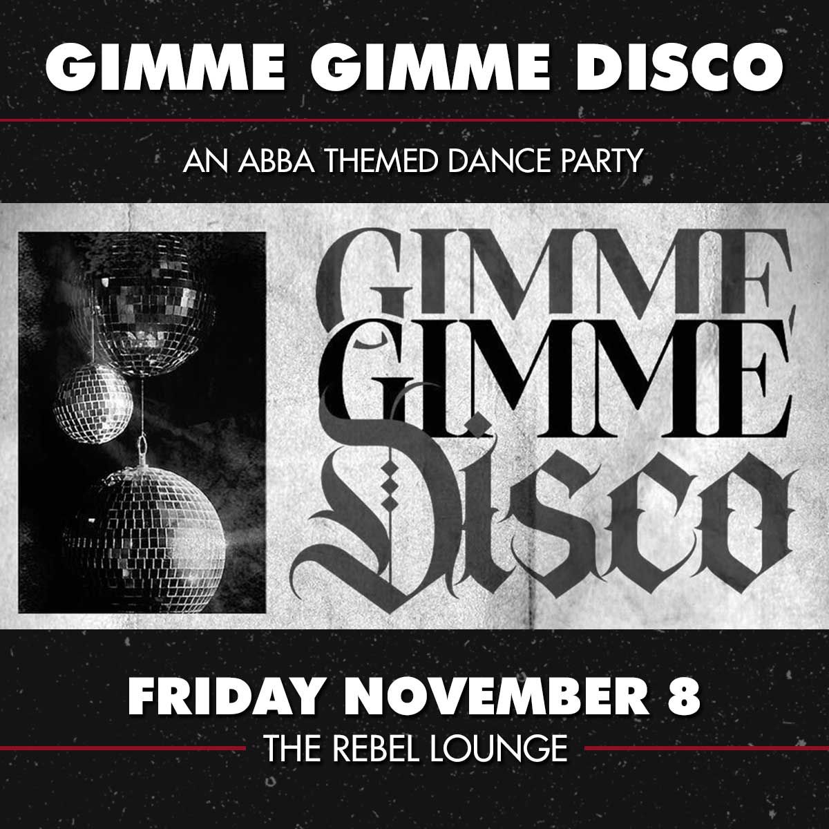 GIMME GIMME DISCO