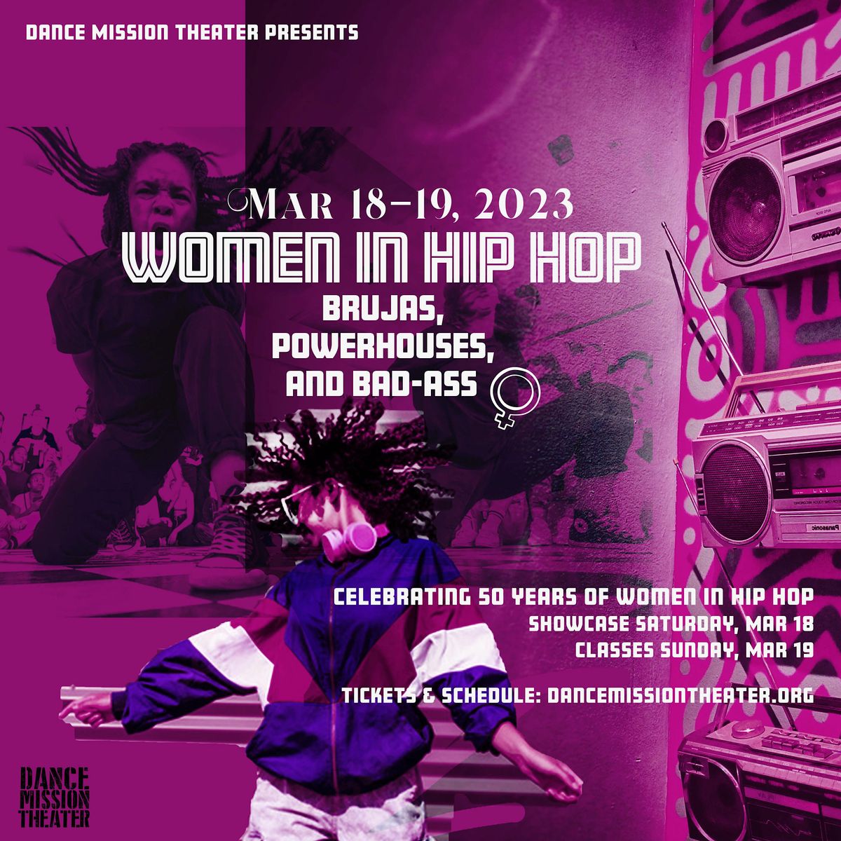 Women In Hip Hop 2023, Dance Mission Theater, San Francisco, 18 March 2023