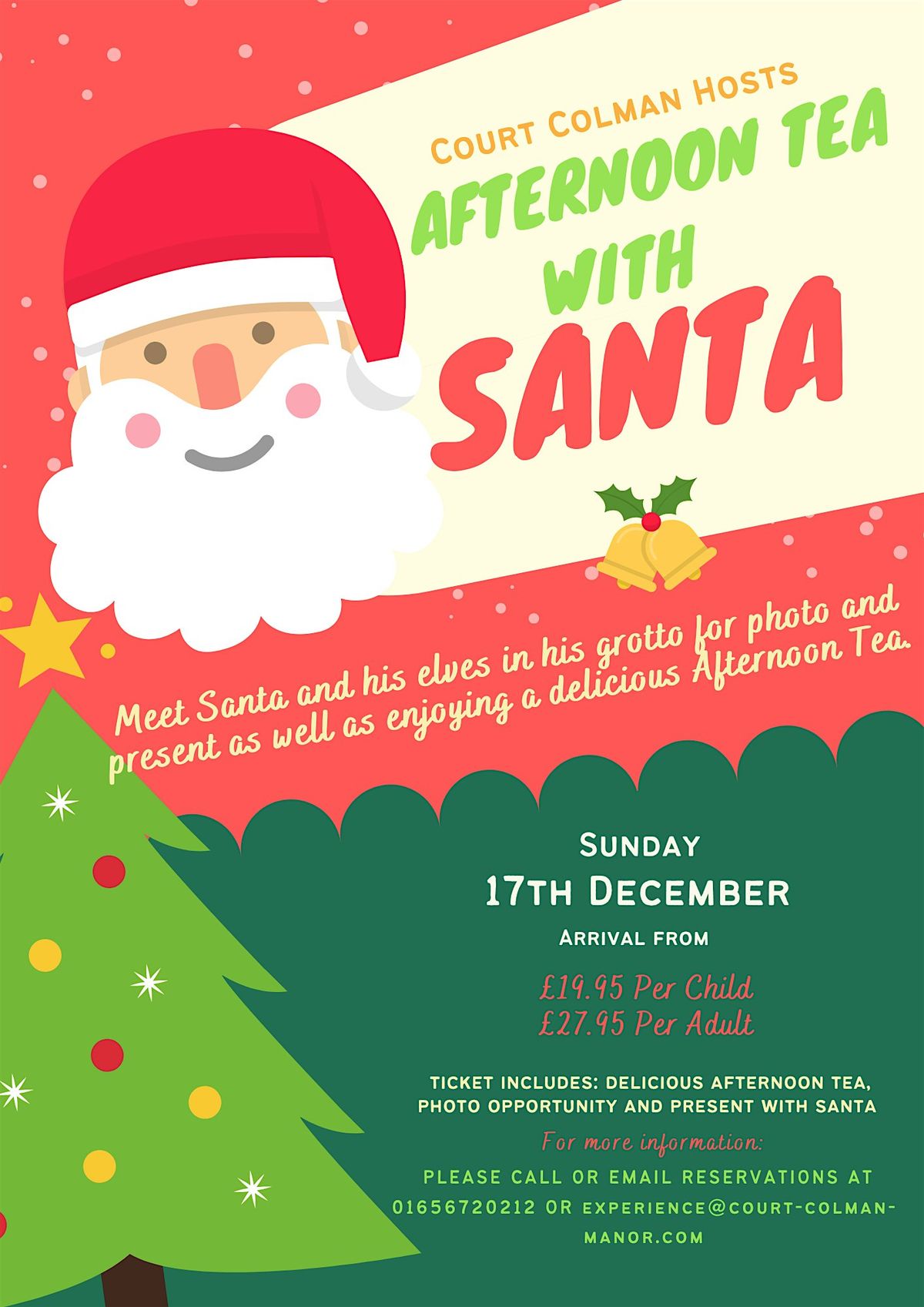 Afternoon Tea & Storytime With Santa