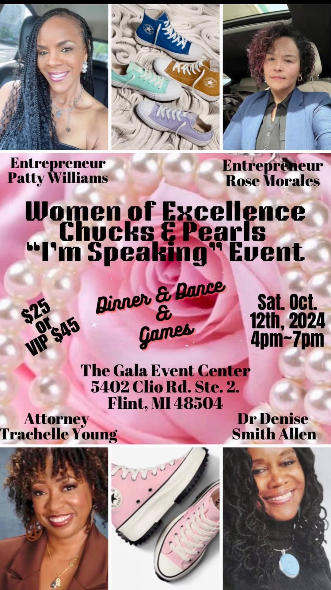 Women of Excellence \u201cChucks & Pearls\u201d Event