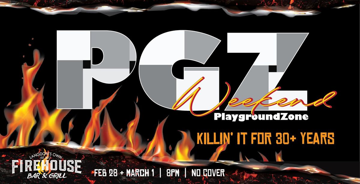 Playground Zone Weekend