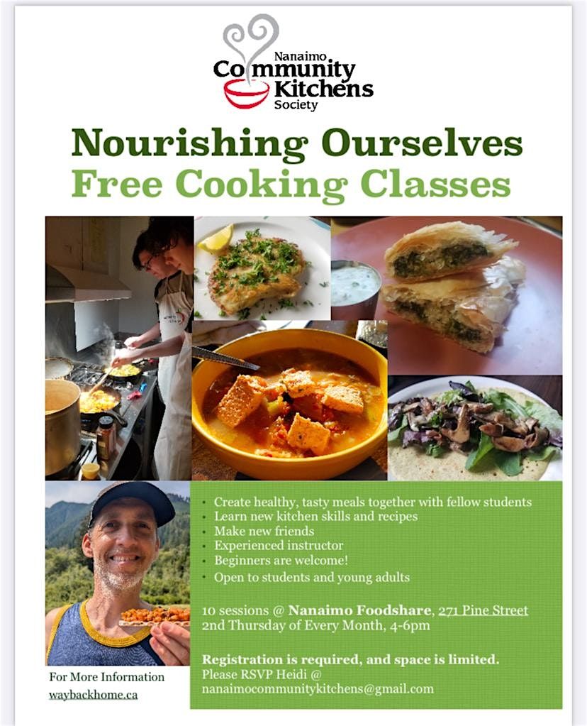 Nourishing Ourselves Community Kitchen for Young Adults (age 17-30)