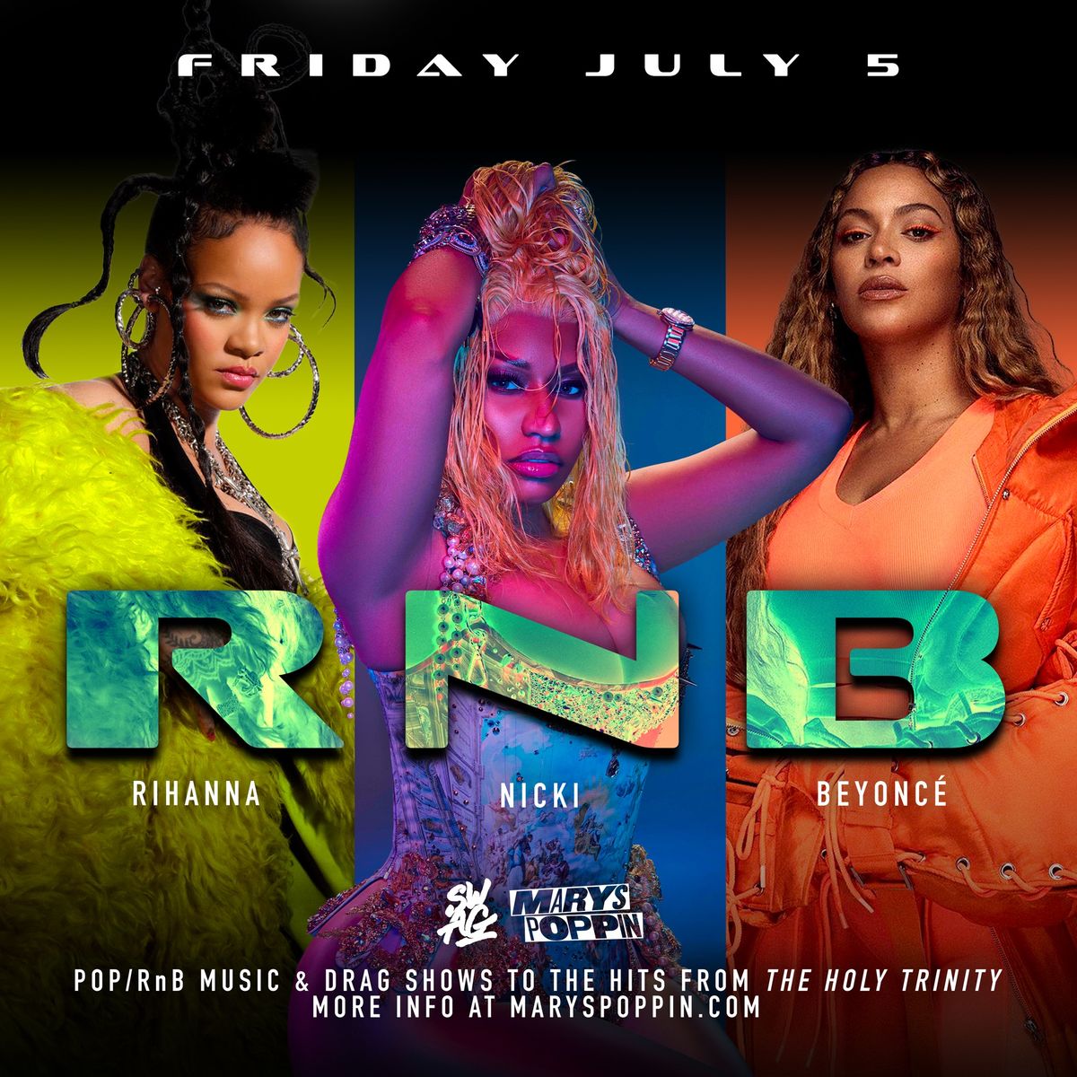 RNB (Riri, Nicki & Bey Night)