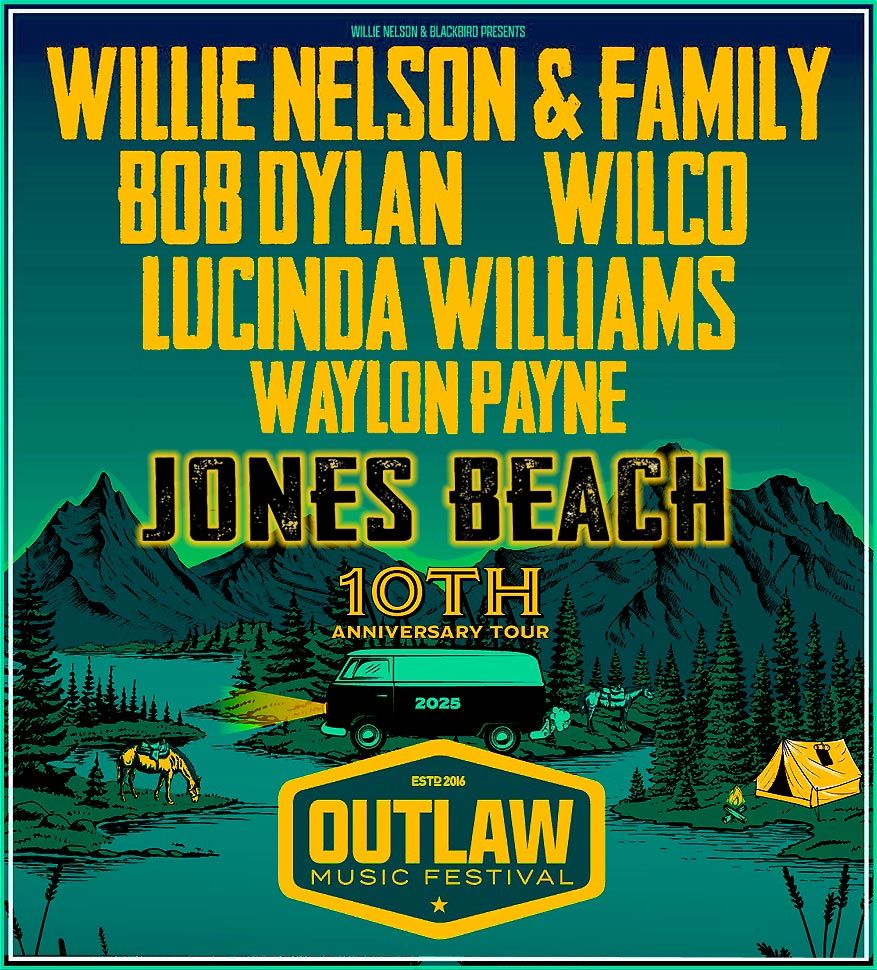 Willie Nelson & Family - Bob Dylan, Wilco, Lucinda Williams, Waylon Payne + Outlaw Music Fest