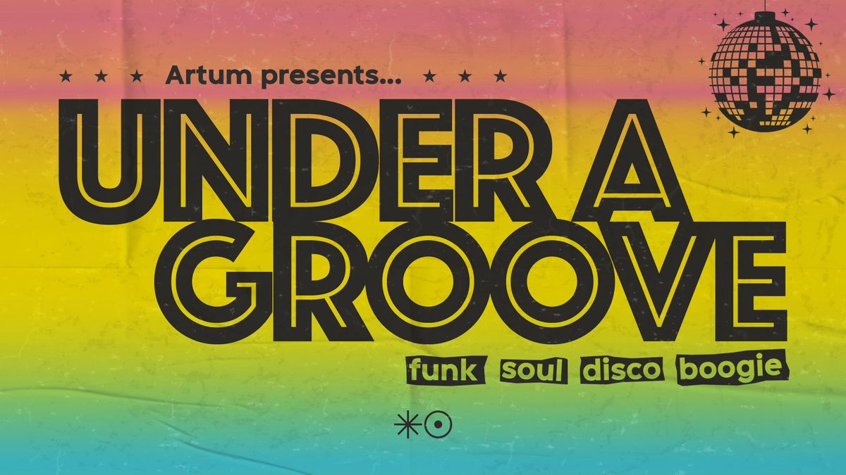 ? UNDER A GROOVE ? THIS SATURDAY ?\ufe0f