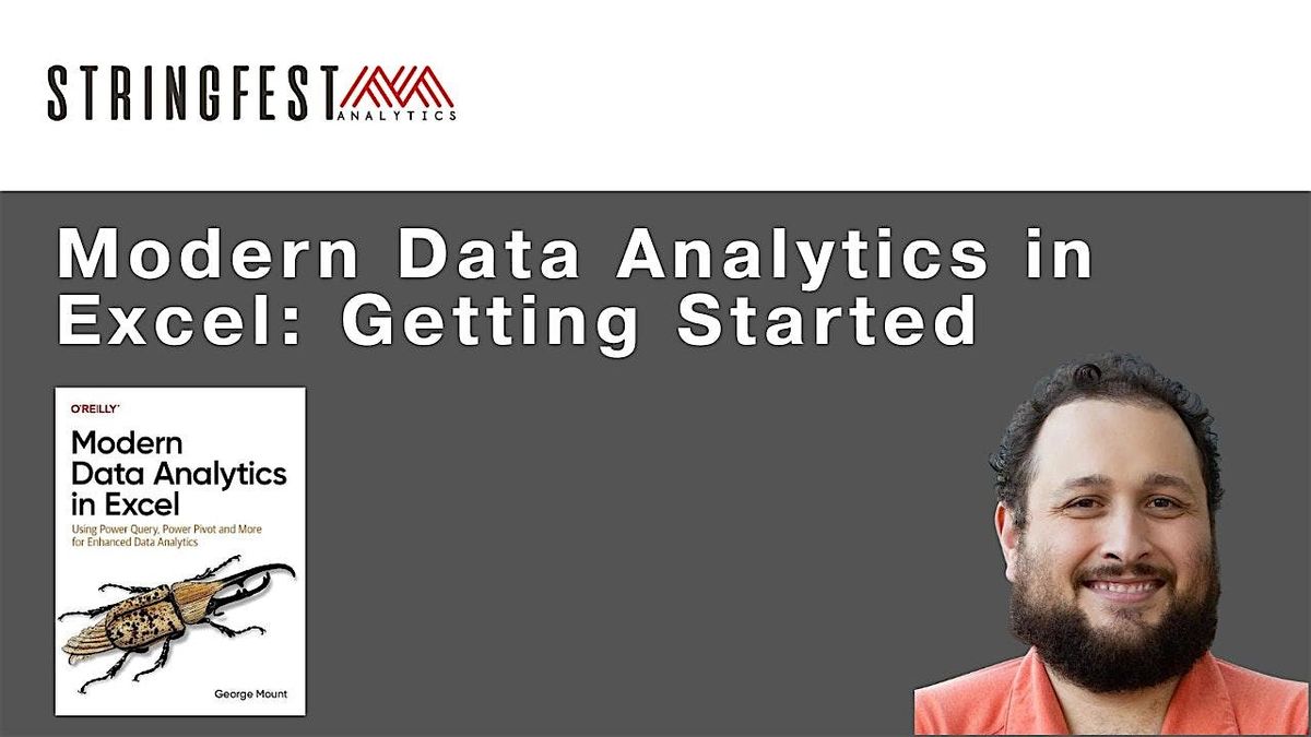 Modern Data Analytics in Excel: Getting Started