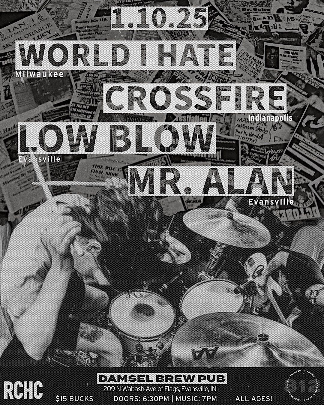 World I Hate & Crossfire Show! *1st show of 2025!*