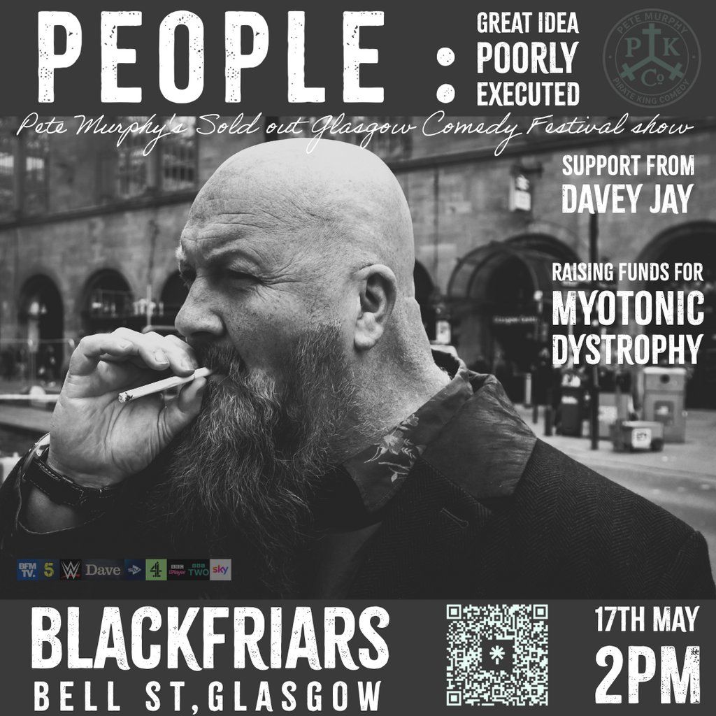 PEOPLE: UK TOUR Glasgow in aid of Myotonic Dystrophy