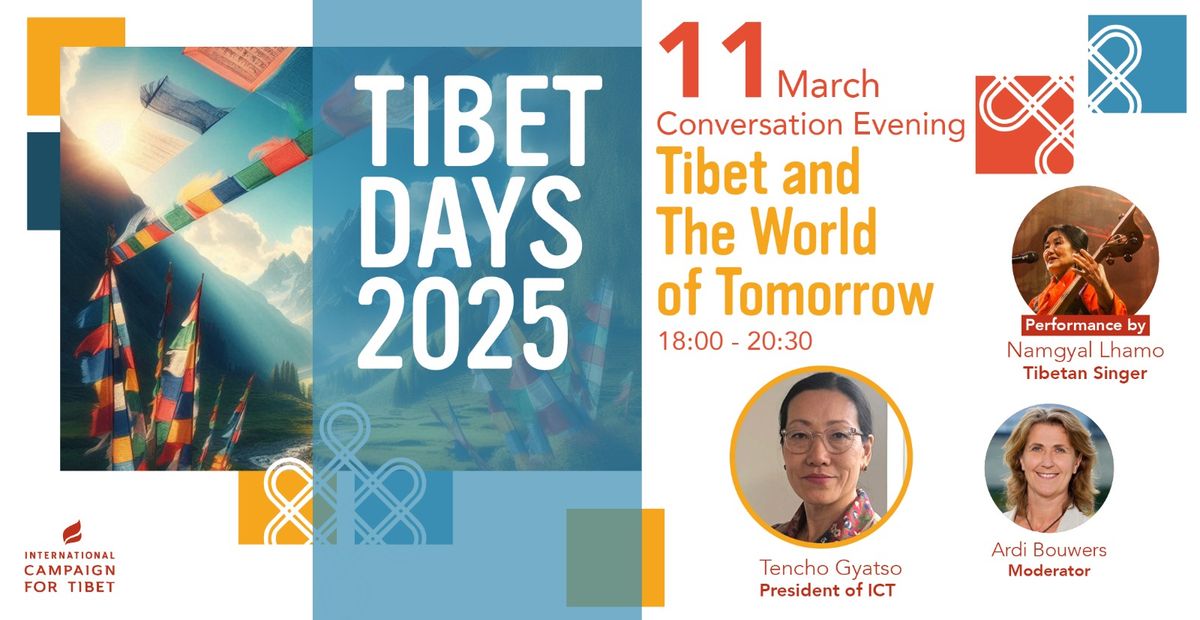 Day 3 | Tibet Days 2025 | Tencho Gyatso et al | Tibet and the World of Tomorrow | Ardi Bouwers (mod)