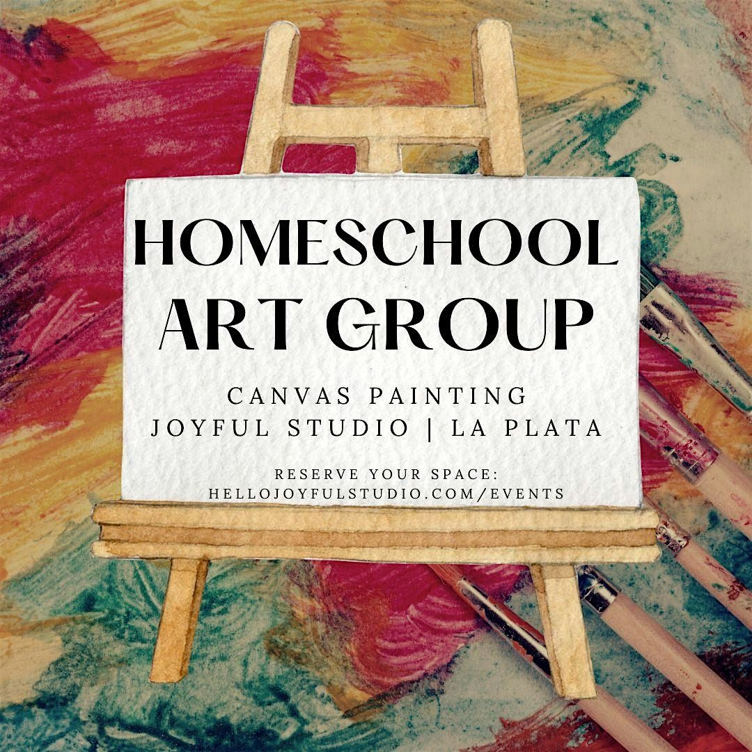 Homeschool Art Group: Canvas Painting
