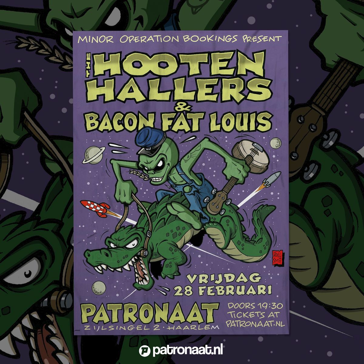 The Hooten Hallers + Bacon Fat Louis | Patronaat Haarlem