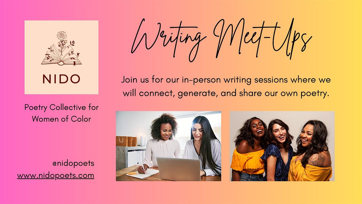 In-Person Writing Sessions for Women of Color Poets - DC Area