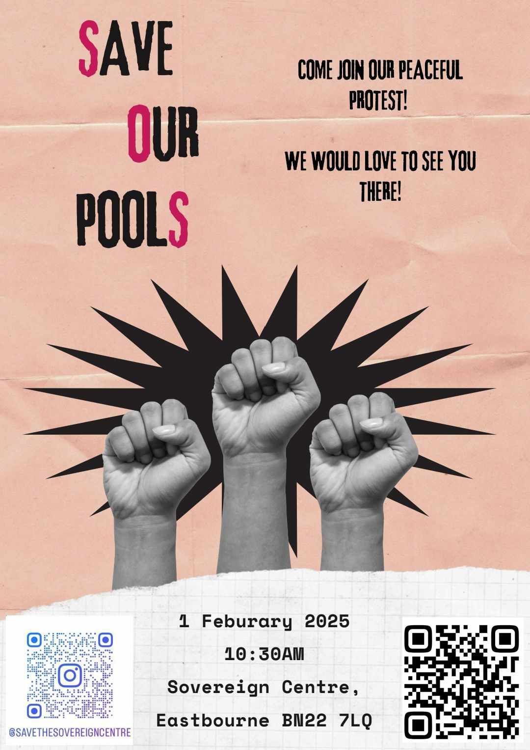 Our next protest - time to come together 