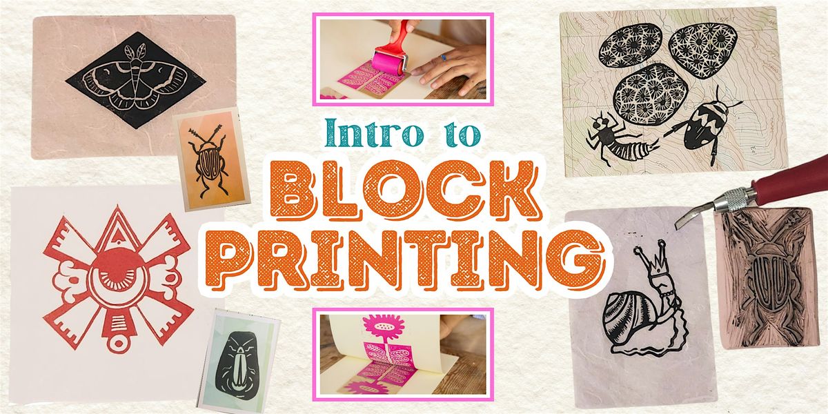 Intro to Block Printing Workshop