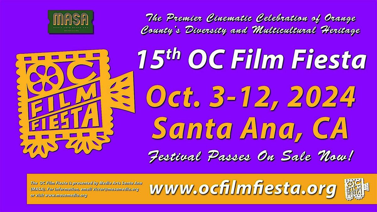 15th OC Film Fiesta Oct. 3-12