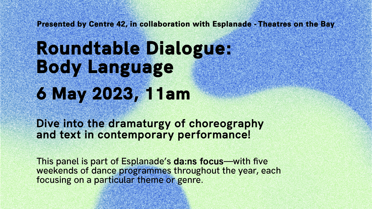 da:ns focus - Roundtable Dialogue: Body Language