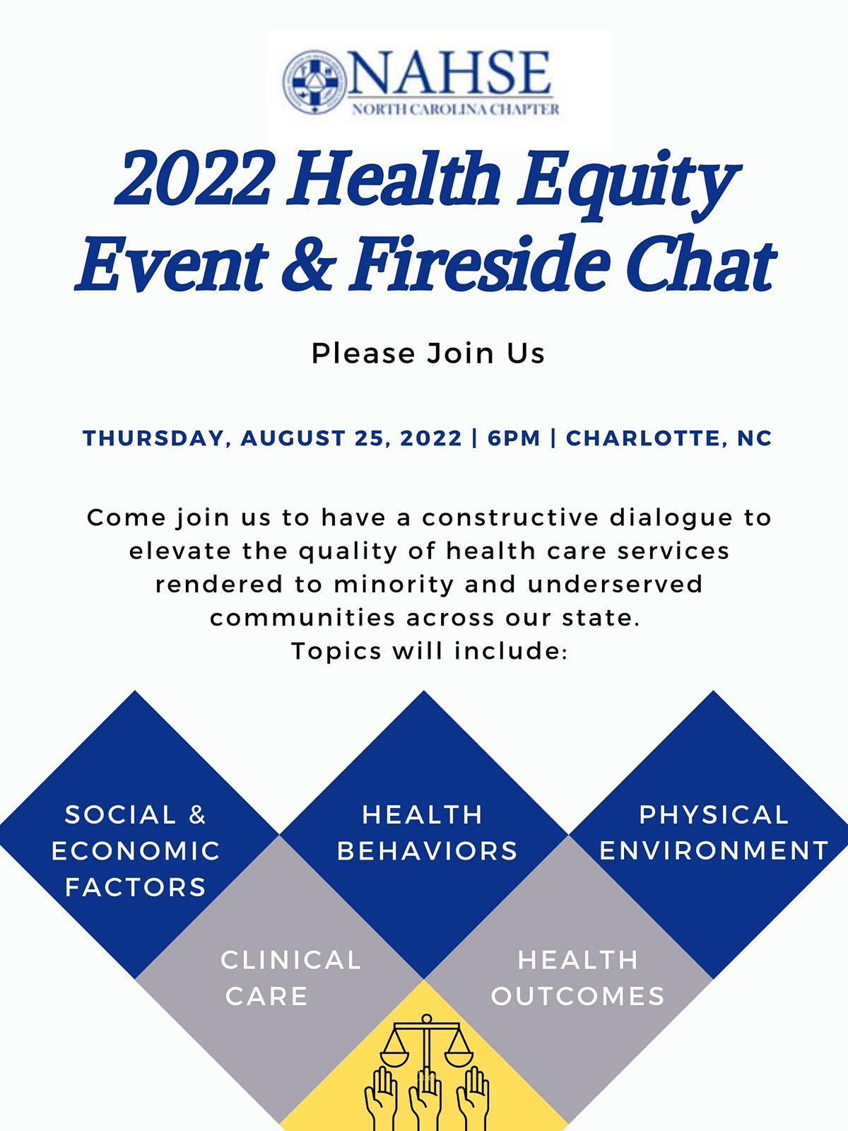 2022 Health Equity Event & Fireside Chat