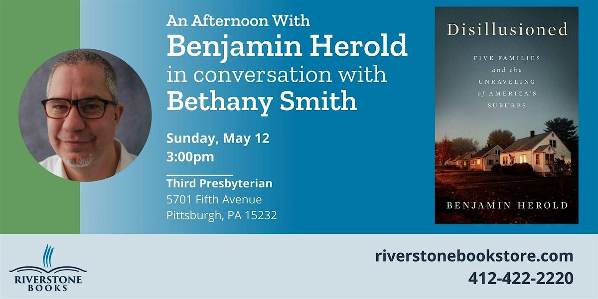 An Afternoon with Benjamin Herold in conversation with Bethany Smith
