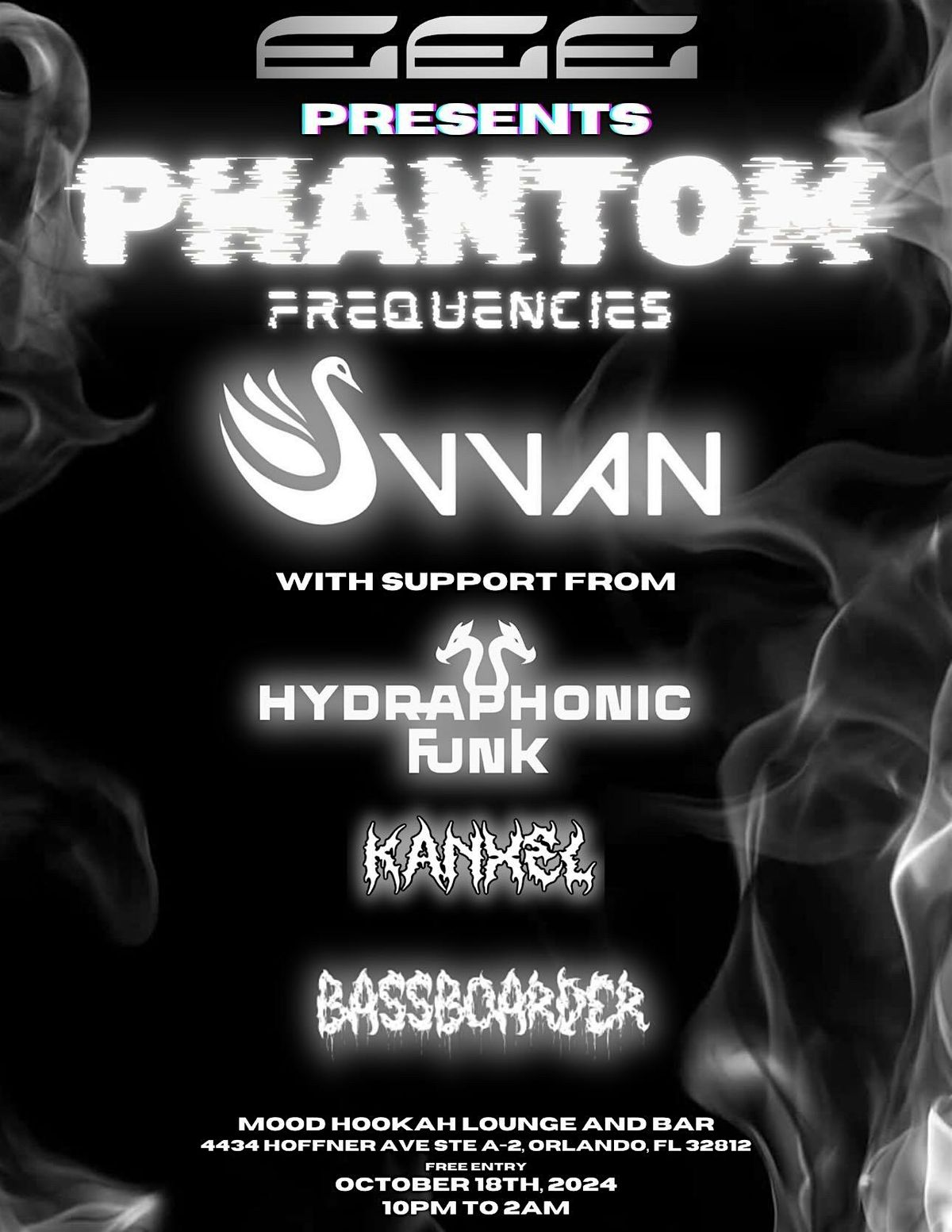 EEE PRESENTS: PHANTOM FREQUENCIES W\/ SVVAN