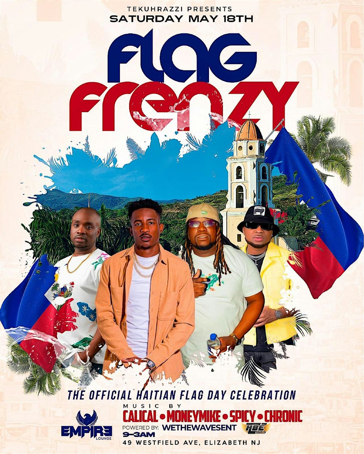FLAG FRENZY: THE OFFICIAL HAITIAN FLAG DAY FETE