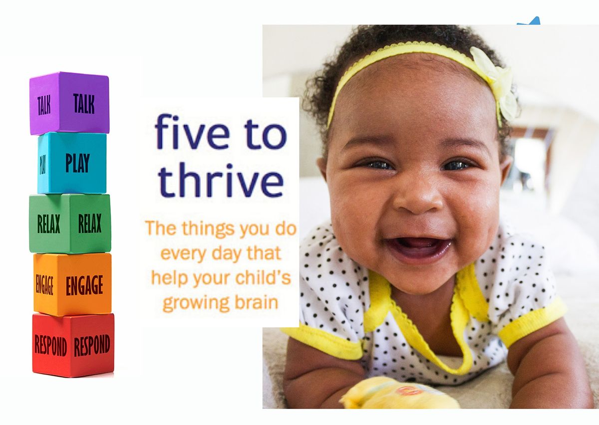 Five to Thrive New Parent Course (4 weeks from 3rd Mar 2022)Romsey Library.