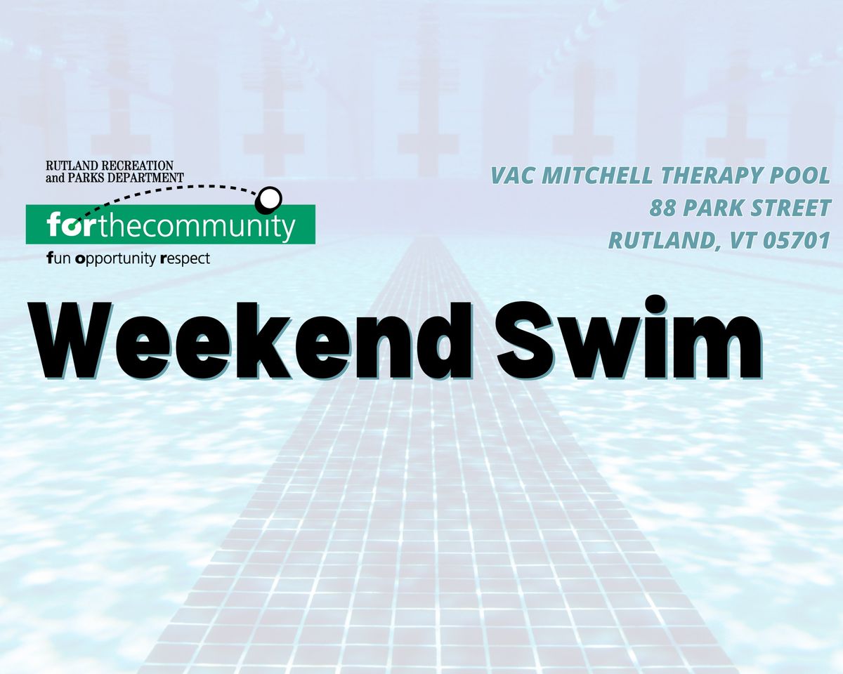 Weekend Swim 11\/23\/24